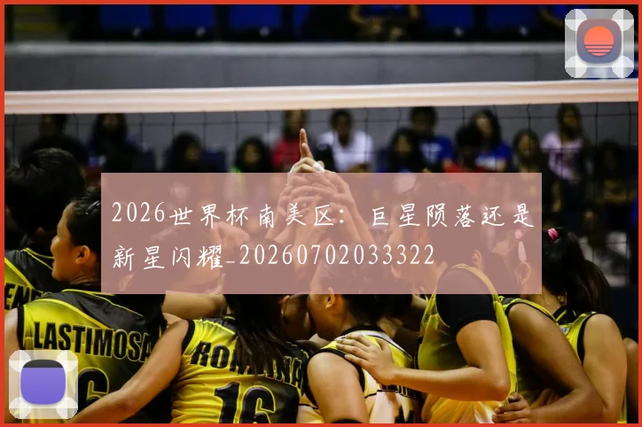 2026世界杯南美区:巨星陨落还是新星闪耀_20260702033322